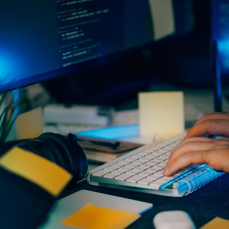 3D element creation process showing detailed modeling work